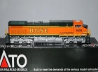 Kato - HO GE AC4400CW BNSF 37-6441 Diesel DCC - #5608